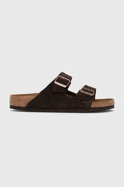 Semišové pantofle Birkenstock Arizona