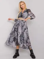 Dress-LC-SK-22K-3062-4.17P-Grey-Black