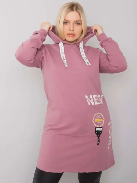 Tunic-RV-TU-7221.80P-Dark Pink