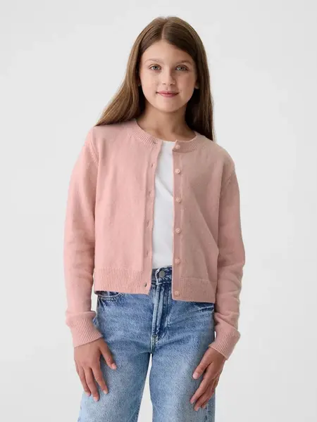 GAP Children's crop cardigan CashSoft - Girls