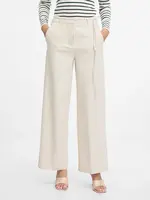 Orsay Cream women's wide trousers - Women's