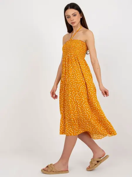 Dress-GL-SK-J6062.35P-Yellow