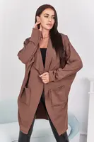 Cape with mocha pockets
