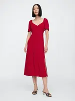 GAP Midi dress with slit - Women's