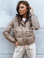 Dámska prešívaná bunda KHALEESI Farba camelová DSTREET