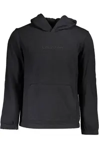 Čierna mikina Calvin Klein s kapucňou