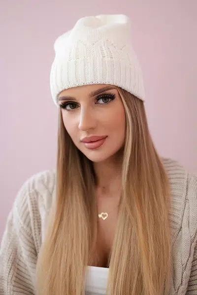 Kesi Dámska čiapka Irmina K333 ecru