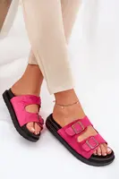 Boto Dámske Sandále Na Platforme S Prackami Fuchsie Simbes