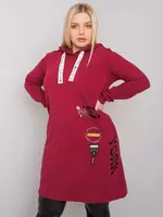 Tunic-RV-TU-7221.80P-burgundy