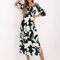 Dress-LK-SK-510095.89-black-white