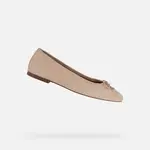 Beige women's ballet flats Geox Marsilea - Women's