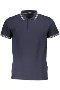 Pánske modré polo tričko Cavalli Class