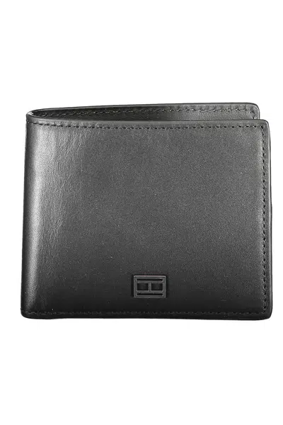 TOMMY HILFIGER BLACK MAN WALLET