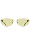 CALVIN KLEIN WOMEN&#039;S SUNGLASSES GREEN