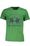 Zelené pánske tričko LA MARTINA s krátkym rukávom