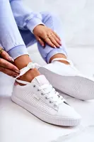 BIG STAR SHOES Dámske kožené tenisky Big Star