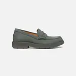 Grey-green women's loafers Geox Spherica Ec1 - Women's