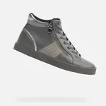 Dark gray women's sneakers Geox Blomiee - Women's