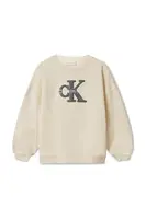 Detská bavlnená mikina Calvin Klein Jeans