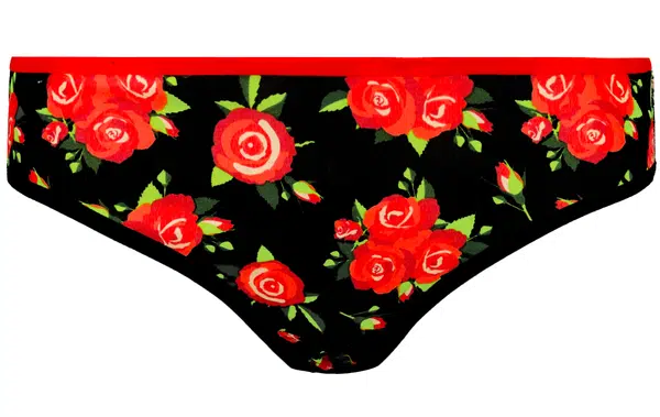 Dámske nohavičky Frogies Black Red Rose