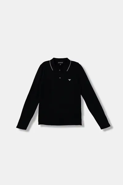 Dětské tričko s dlouhým rukávem Emporio Armani