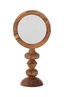 Stojace zrkadlo Bloomingville Malukka 20 x 40 x 12,5 cm hnedá farba