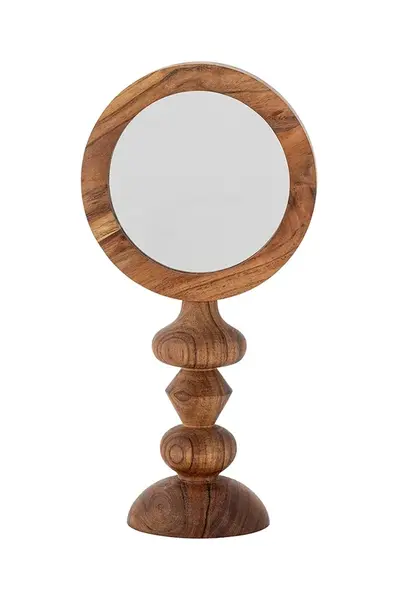 Stojace zrkadlo Bloomingville Malukka 20 x 40 x 12,5 cm hnedá farba