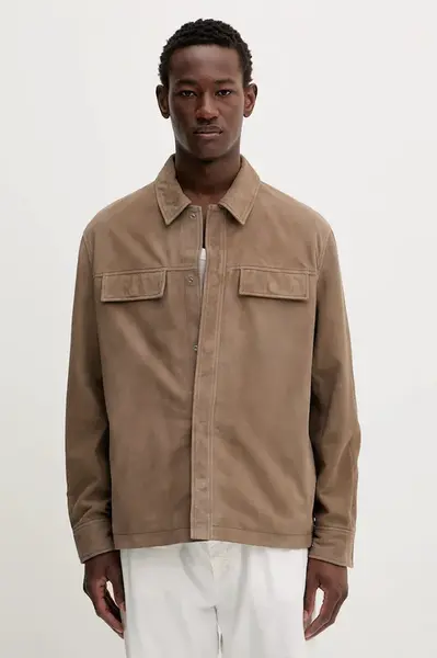 Semišová bunda Calvin Klein