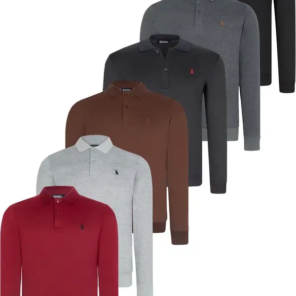 SADA ŠIESTICH PÁNSKYCH MIKÍN V4007 DEWBERRY - ČIERNA - TMAVOMODRÁ - ANTRACITOVÁ - SIVÁ - BORDOVÁ - HNEDÁ