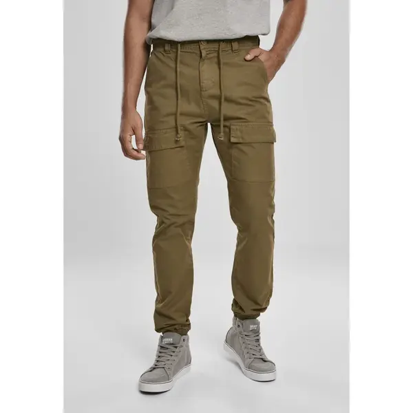 Front Pocket Cargo Jogging Pants summerolive