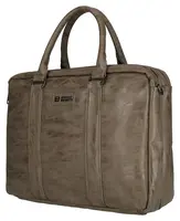 Pánska taška na notebook Enrico Benetti Rotterdam 15" Notebook Bag Medium Taupe