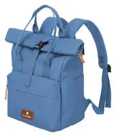 Roll-top batoh Travelite Basics Short Handle Roll-up Denim