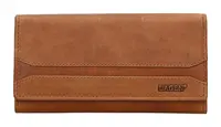 Dámska kožená peňaženka Lagen W-2025/V Brown
