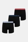 Boxerky Tommy Hilfiger 3-pack pánské, tmavomodrá barva, UM0UM02765