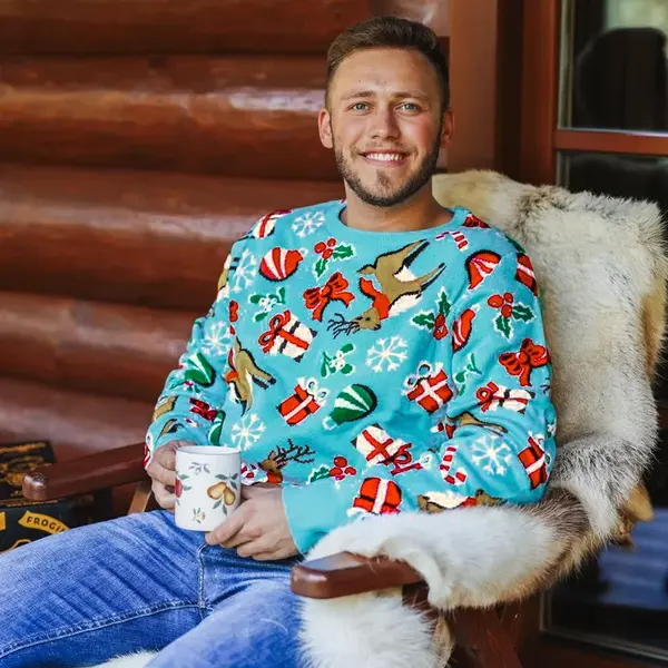 Pánsky sveter Reindeer Frogies