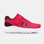 Červené športové tenisky Under Armour UA BINF Surge 4 AC