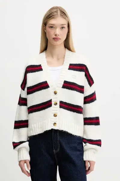 Tommy Jeans  Kardigán s prímesou vlny