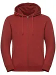 Men's Authentic Melange Zipped Hooded Sweat Russell