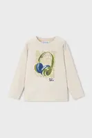 Bavlnené tričko s dlhým rukávom Mayoral