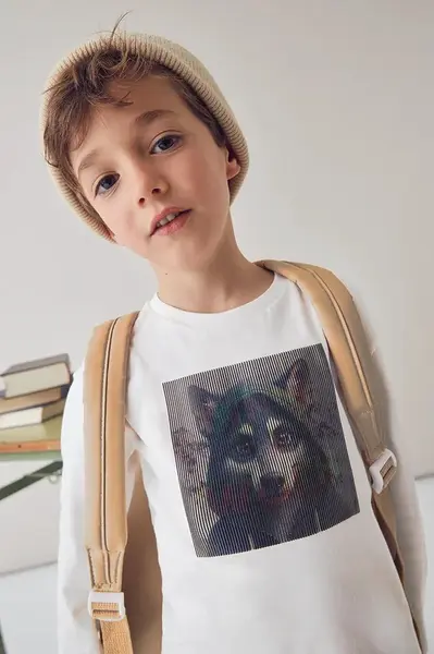 Bavlnené tričko s dlhým rukávom Mayoral