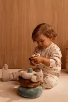 Overal pre bábätká Liewood Birk Printed Pyjamas Jumpsuit