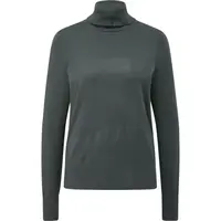 s.Oliver RL POLO NECK JUMPER NOOS Pulóver s rolákom, tmavo zelená, veľkosť