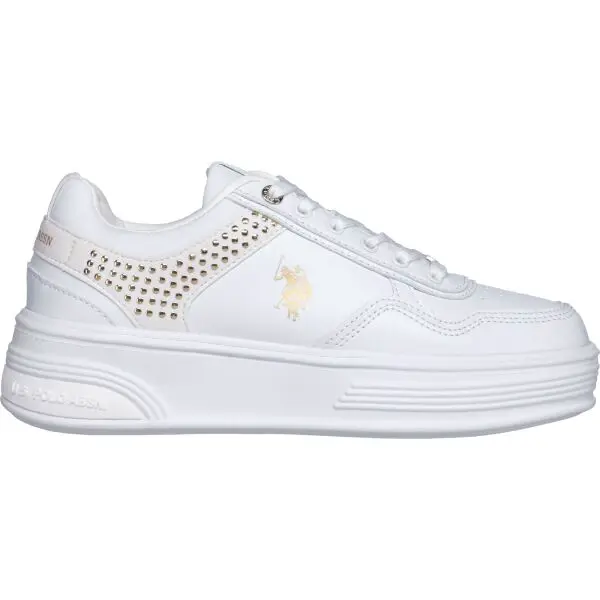 U.S. POLO ASSN. NOLE Dámske tenisky, biela, veľkosť