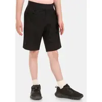 KILPI MOLE Detské outdoorové šortky, čierna, veľkosť