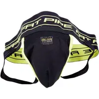 Fat Pipe JOCK STRAP JR Juniorský brankársky suspenzor, čierna, veľkosť