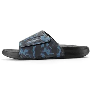 ALPINE PRO KALON Pánske šľapky, tmavo modrá, veľkosť