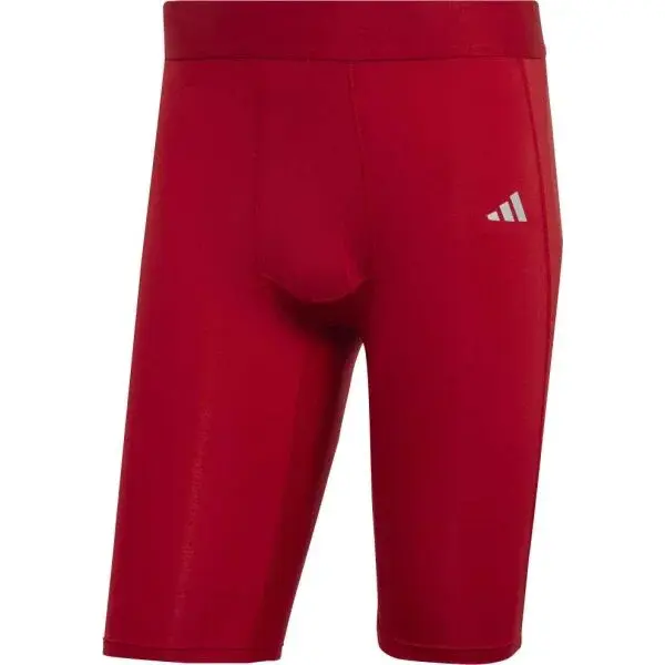 adidas TF SHO TIGHT Pánske spodné šortky, červená, veľkosť XXL