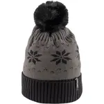 Finmark WINTER HAT Zimná pletená čiapka, čierna, veľkosť UNI