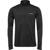 Columbia THREE PITCH HALF ZIP Pánske tričko, čierna, veľkosť