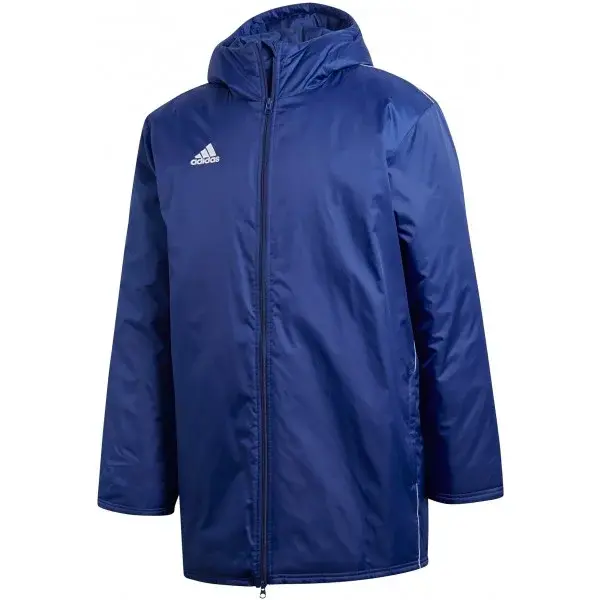 adidas CORE18 STD JKT Pánska športová bunda, modrá, veľkosť